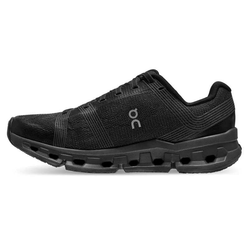 On Cloudgo Womens Running Shoe in Black/Eclipse-3